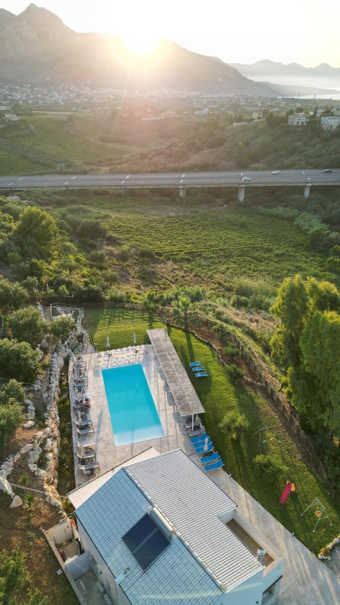 ألكامو مارينا Ci Vulia B&B - Sicilia Sea, Pool, Bbq, Tv, Wi-Fi المظهر الخارجي الصورة